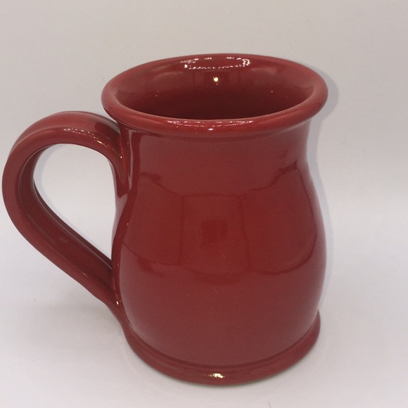 Canoe Fresh Food Marketplace Deneen Pottery 2017 Coffee or Tea Mug Red USA - Picture 4 of 9